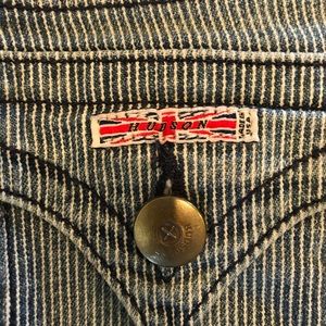 Hudson striped jeans bootcut